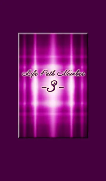 [LINE着せ替え] Life Path Numbers -3-Pinkの画像1