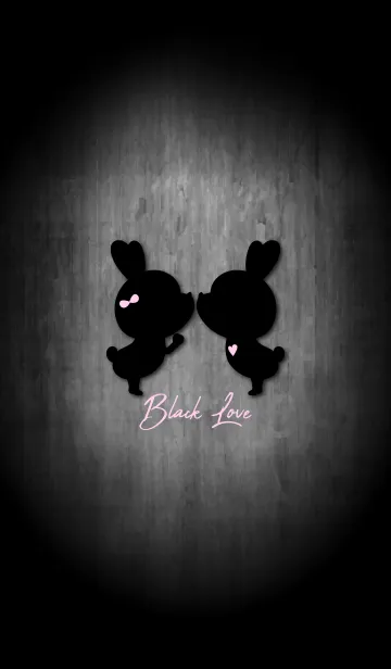[LINE着せ替え] Black Love 4.の画像1