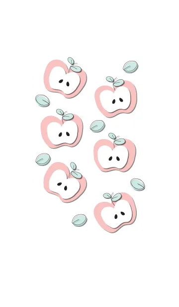 [LINE着せ替え] Apples theme 31 :)の画像1