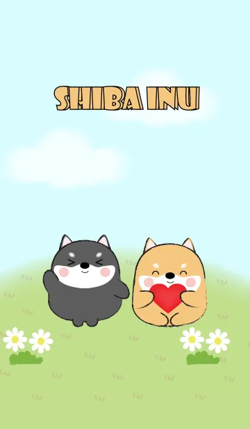 [LINE着せ替え] My Fat Sum Shiba Inu Theme (jp)の画像1
