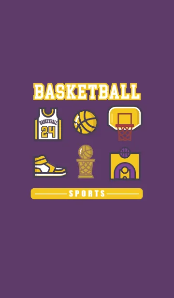 [LINE着せ替え] BASKETBALL #3 Jの画像1