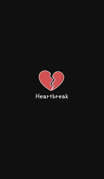 [LINE着せ替え] Heartbreak #B Jの画像1