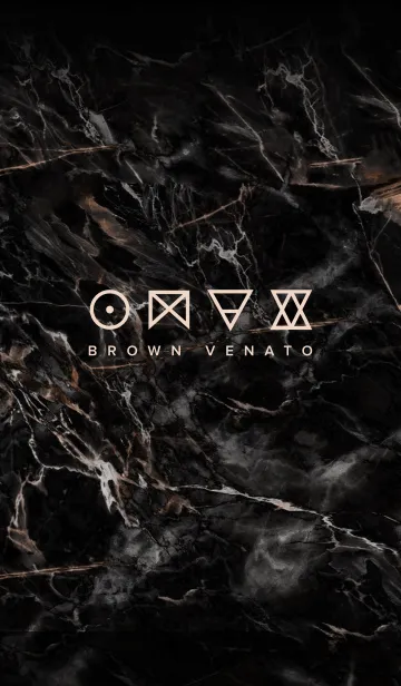 [LINE着せ替え] ONYX: Brown Venatoの画像1