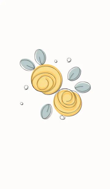 [LINE着せ替え] Cute rose theme 30の画像1