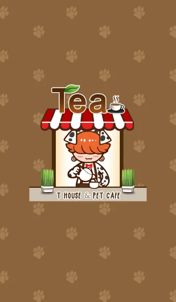 [LINE着せ替え] T House - Teaの画像1