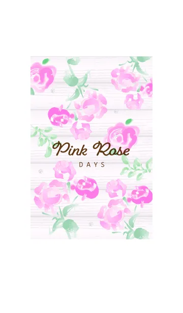 [LINE着せ替え] Pink rose days 2の画像1