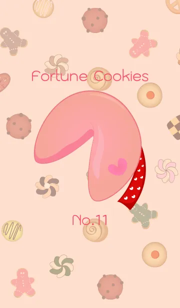 [LINE着せ替え] Love Fortune Cookies！ No.11の画像1