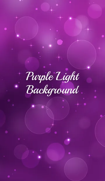 [LINE着せ替え] Purple Light Backgroundの画像1