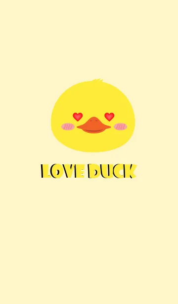 [LINE着せ替え] Simple Lover Duck Theme (jp)の画像1