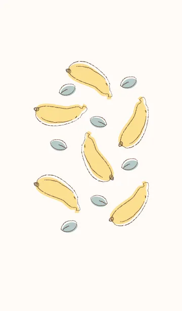 [LINE着せ替え] Bananas theme 14 :)の画像1