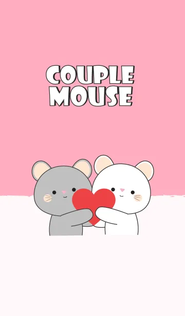 [LINE着せ替え] Couple Mouse Theme (jp)の画像1