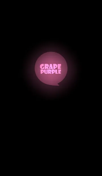 [LINE着せ替え] Grape Purple in black v.3 (jp)の画像1