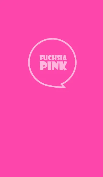 [LINE着せ替え] Love Fuschia Pink Ver.3 (jp)の画像1