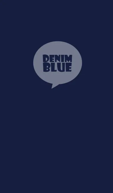 [LINE着せ替え] Denim Blue Theme Ver.3 (jp)の画像1