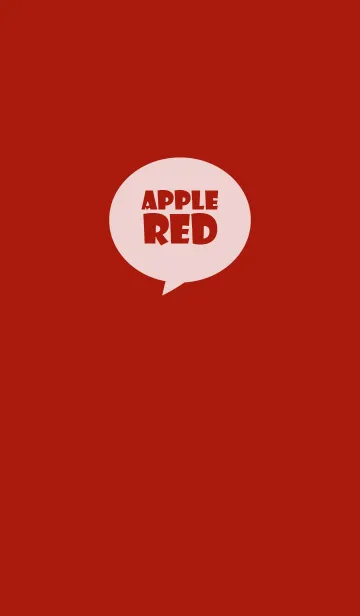 [LINE着せ替え] Apple Red Theme Ver.3 (jp)の画像1