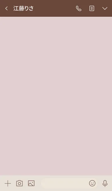 [LINE着せ替え] simple square =dusty pink=*の画像3