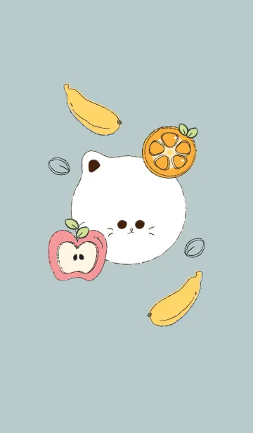 [LINE着せ替え] Cute cat theme 19 :)の画像1