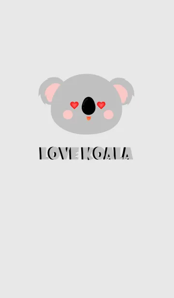 [LINE着せ替え] Simple Lover Koala Theme (jp)の画像1