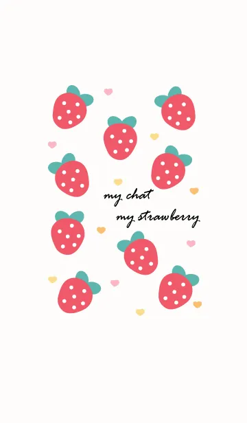 [LINE着せ替え] Sweet strawberry 11 ^^の画像1