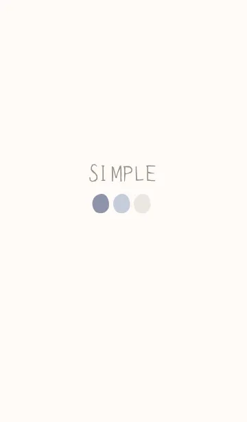 [LINE着せ替え] Simple #1 (JP)の画像1