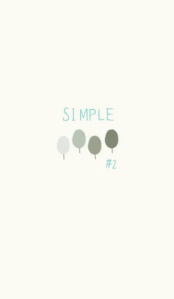 [LINE着せ替え] Simple #2 (JP)の画像1