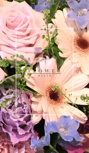 [LINE着せ替え] FLOWER -beautiful- 8の画像1