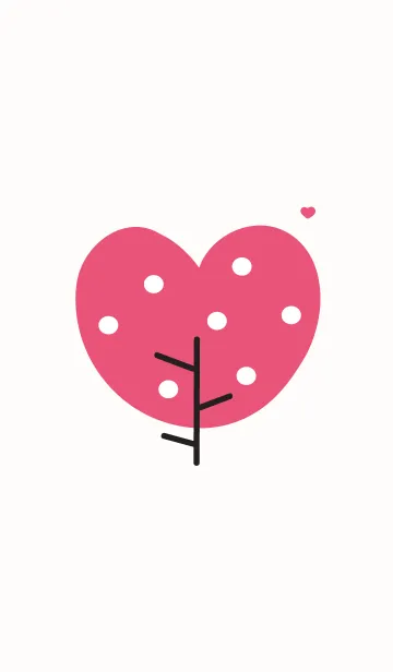 [LINE着せ替え] Lovely heart tree 5の画像1