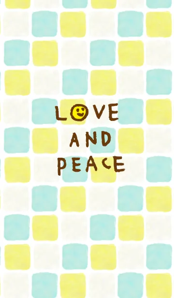 [LINE着せ替え] 水彩四角-スマイル28-の画像1