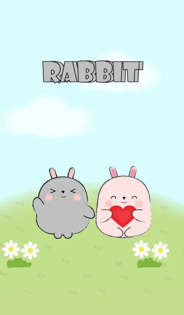 [LINE着せ替え] My Fat Sum Rabbit Theme2 (jp)の画像1