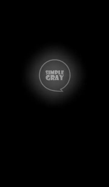 [LINE着せ替え] Gray Neon Theme v.3 (jp)の画像1