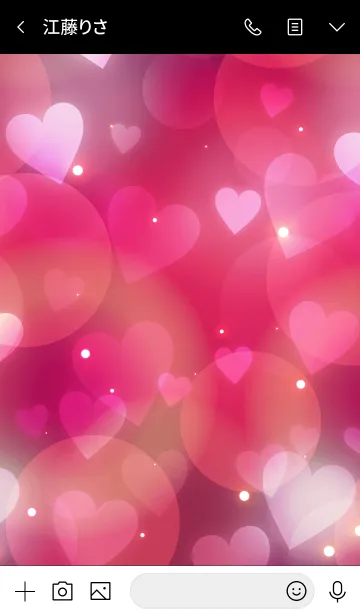 [LINE着せ替え] Shining Heart 8 -MEKYM-の画像3