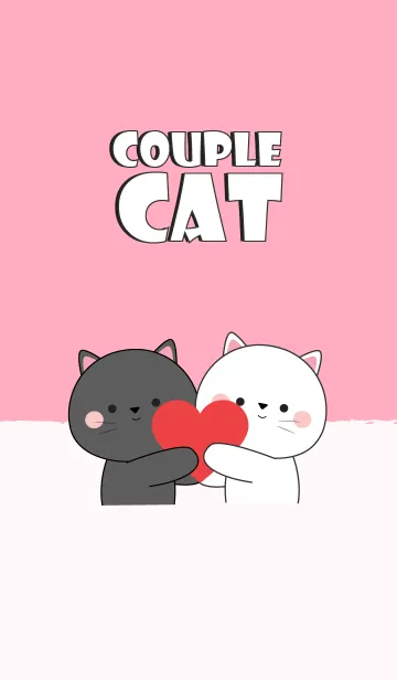 [LINE着せ替え] Couple Cat Theme (jp)の画像1