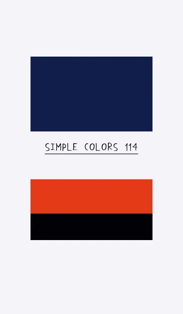 [LINE着せ替え] Simple colors 114の画像1
