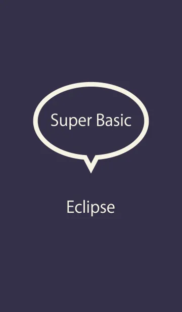 [LINE着せ替え] Super Basic Eclipseの画像1