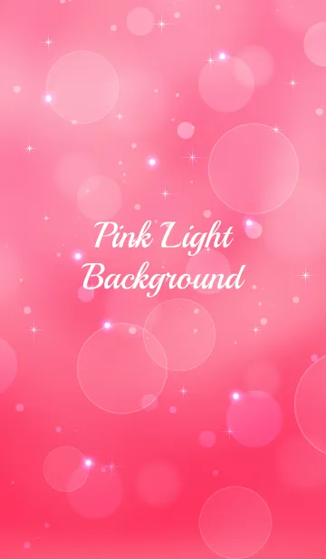 [LINE着せ替え] Pink Light Backgroundの画像1