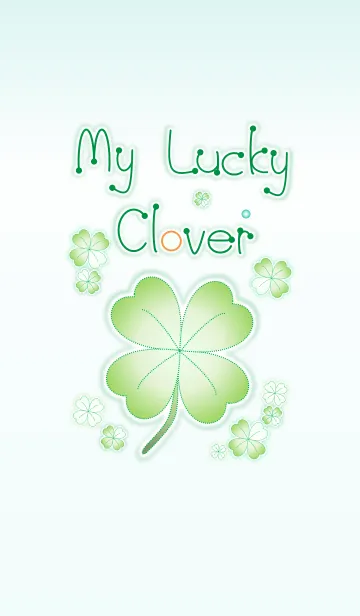 [LINE着せ替え] My Lucky Clover 2！ (Green V.8)の画像1