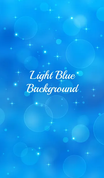 [LINE着せ替え] Light Blue Backgroundの画像1