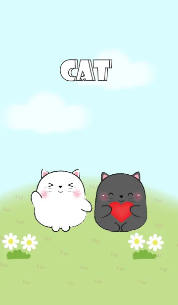 [LINE着せ替え] My Fat Sum Cat Theme (jp)の画像1