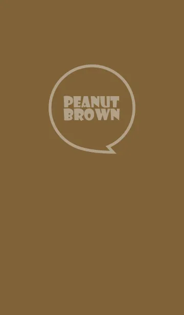 [LINE着せ替え] Love Peanut Brown Ver.3 (jp)の画像1