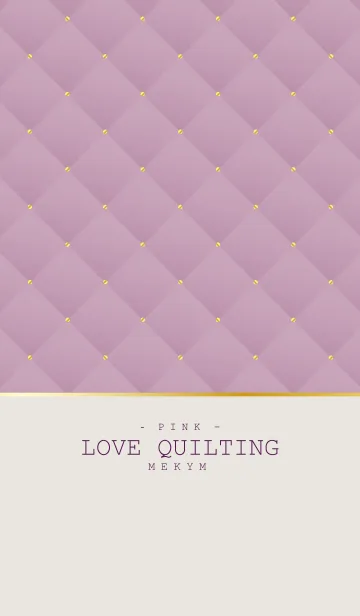 LOVE QUILTING PINK 21の着せ替えメイン画像