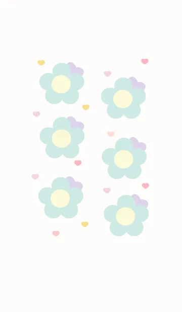 [LINE着せ替え] Lovely mini flower 22 :)の画像1