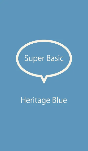 [LINE着せ替え] Super Basic Heritage Blueの画像1