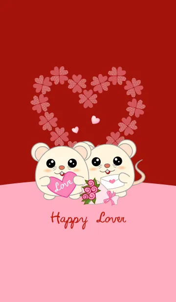 Happy lover (Mouse)の着せ替えメイン画像