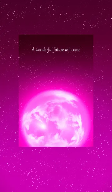 [LINE着せ替え] ピンク・ミラクル・プラネットの画像1