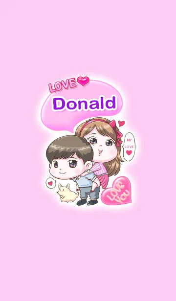 [LINE着せ替え] Donald is my best loveの画像1