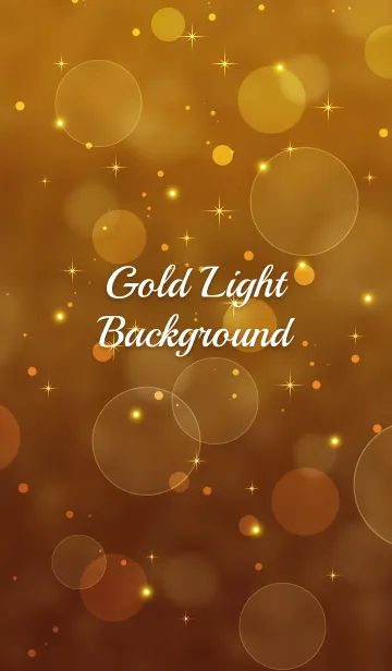 [LINE着せ替え] Gold Light Backgroundの画像1
