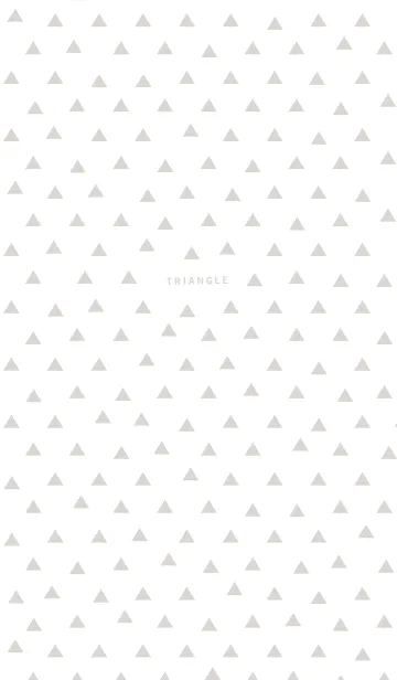 [LINE着せ替え] TRIANGLE /Grayの画像1