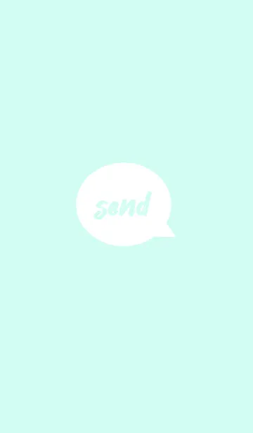 [LINE着せ替え] send simple(white1)の画像1