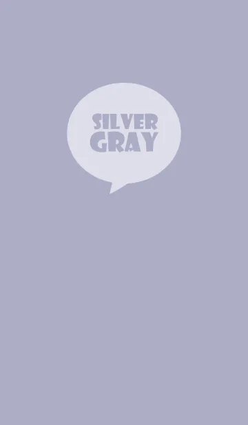 [LINE着せ替え] Silver Gray Theme Ver.3 (jp)の画像1