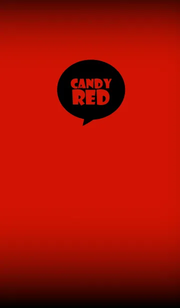 [LINE着せ替え] Candy Red and Black Ver.4 (jp)の画像1